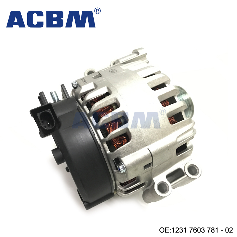适用于宝马汽车配件 7系F01 F02 X6 E71 发电机 爱车贝母品牌 OEM 12317603781