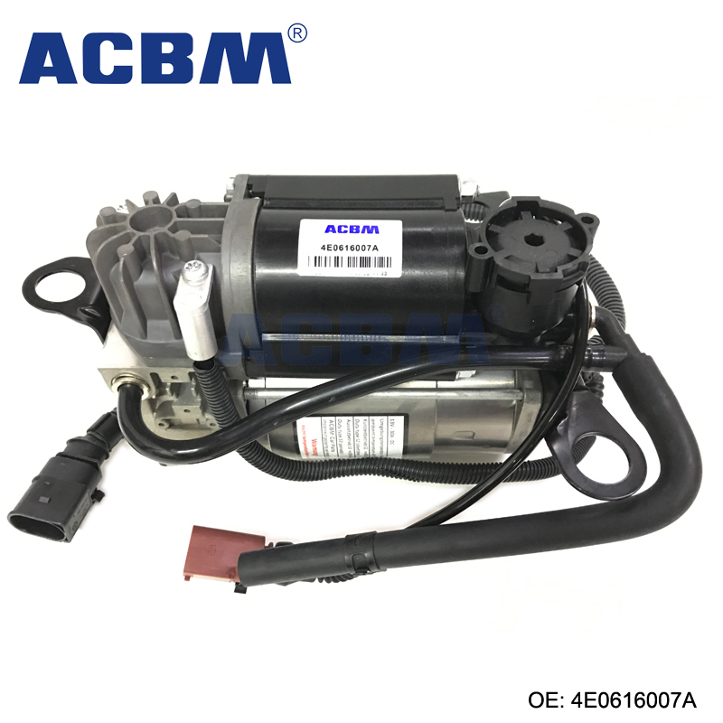 适用于奥迪A6 C6 空气悬挂打气泵压缩机 ACBM 爱车贝母 OEM 4E0616007A