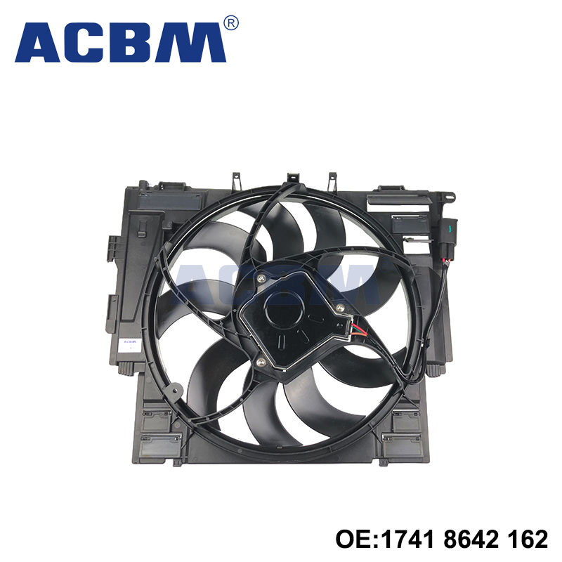 适用于宝马汽车配件 5' F18 LCI 520Li 525Li 528Li 528LiX 水箱散热风扇 冷却电子扇 17418642162