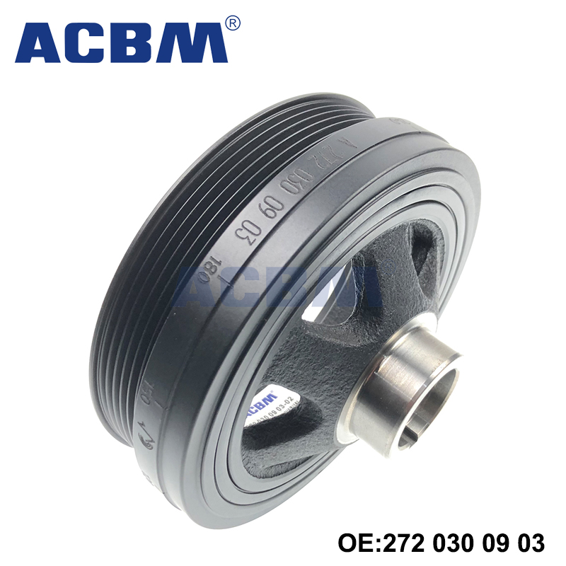 适用于奔驰汽车配件 曲轴皮带轮适用 Mercedes-Benz W204 W203 2720300903 OEM ACBM