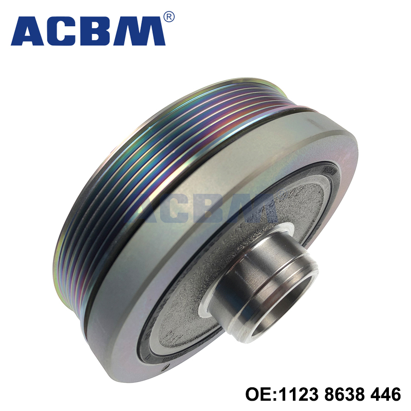适用于宝马汽车配件1' F20 LCI 2' F22 3' F30 LCI G20 F35 LCI曲轴皮带轮 11238638446