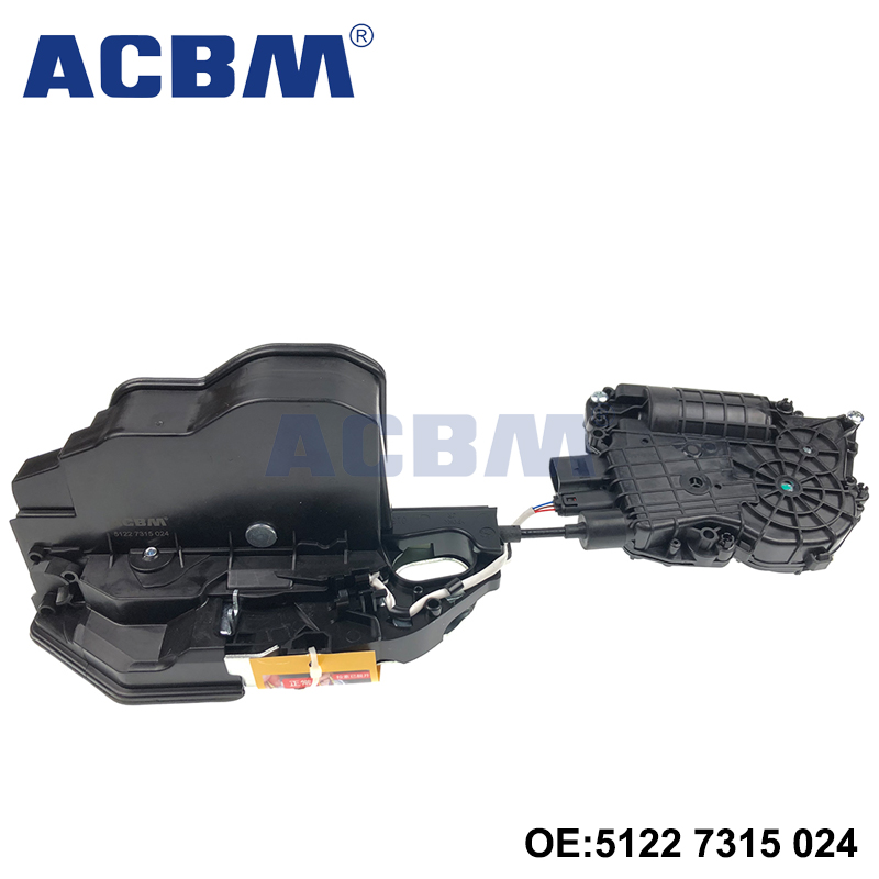 适用于宝马汽车配件X5 E70 LCI X6 E71 E72 Hybrid后门锁机右侧 51227315024 51227167588
